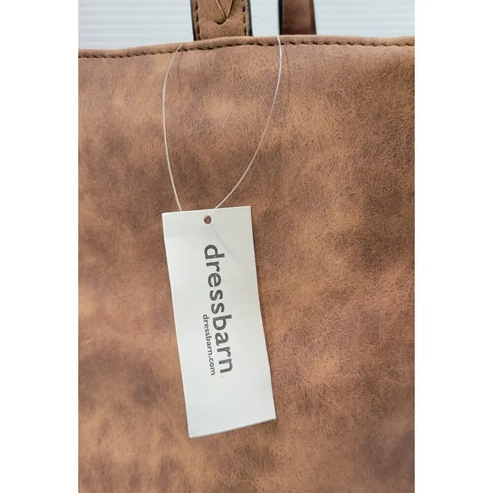 dressbarn brown faux